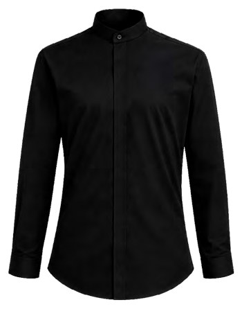 Camisa Mandarín Caballero